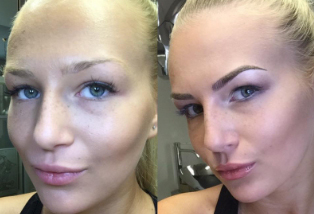 trucco permanente sopracciglia bari